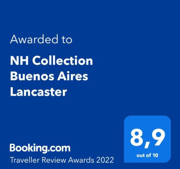Nh Collection Buenos Aires Lancaster Hotell Exteriör bild